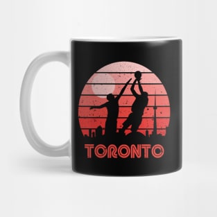 Retro Sunset Toronto Ball Mug